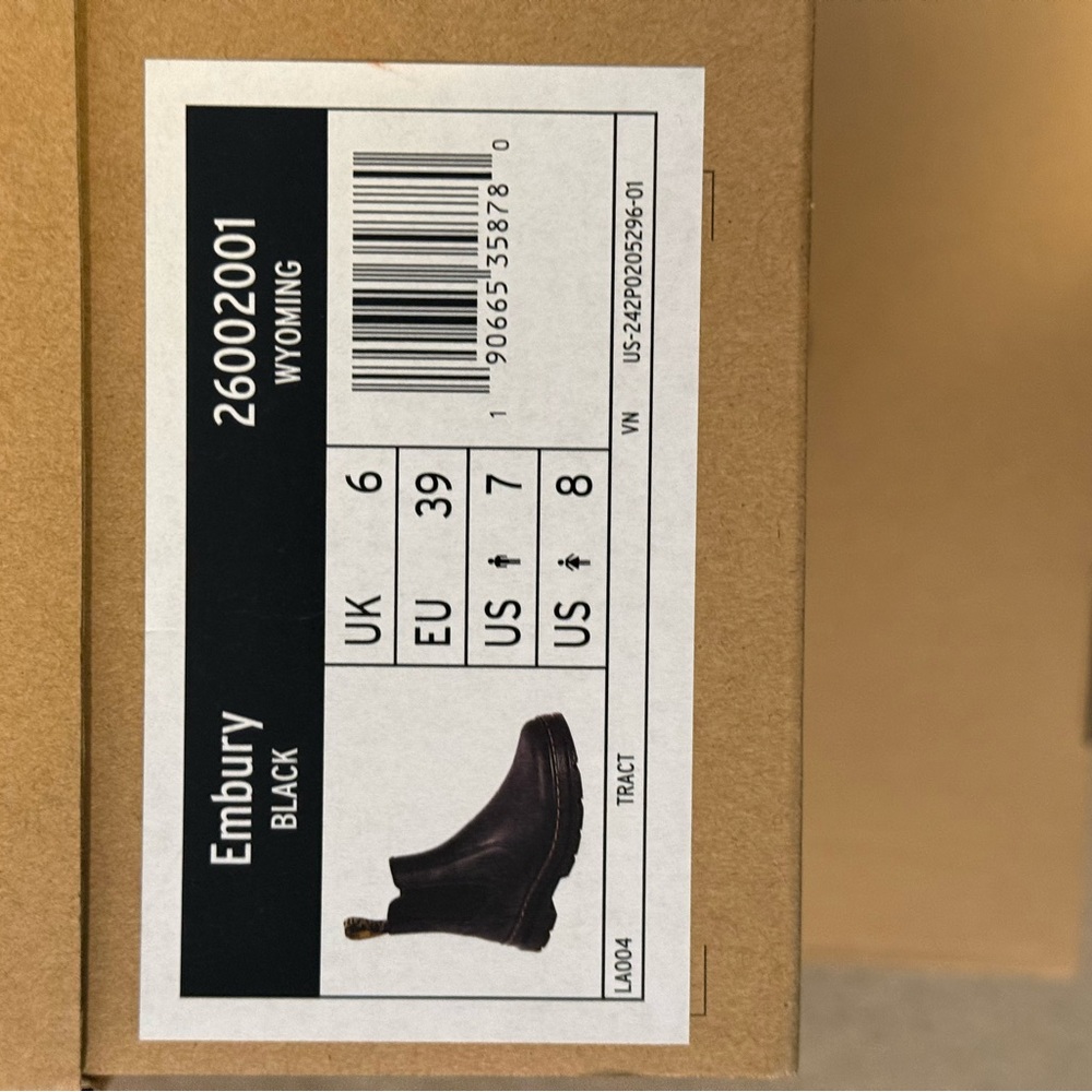 Dr. Martens Embury Black Ankle Boots